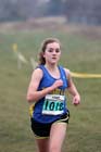 No 1018, Under-15s girls, North East Harrier League, Wrekerton, Gateshead.